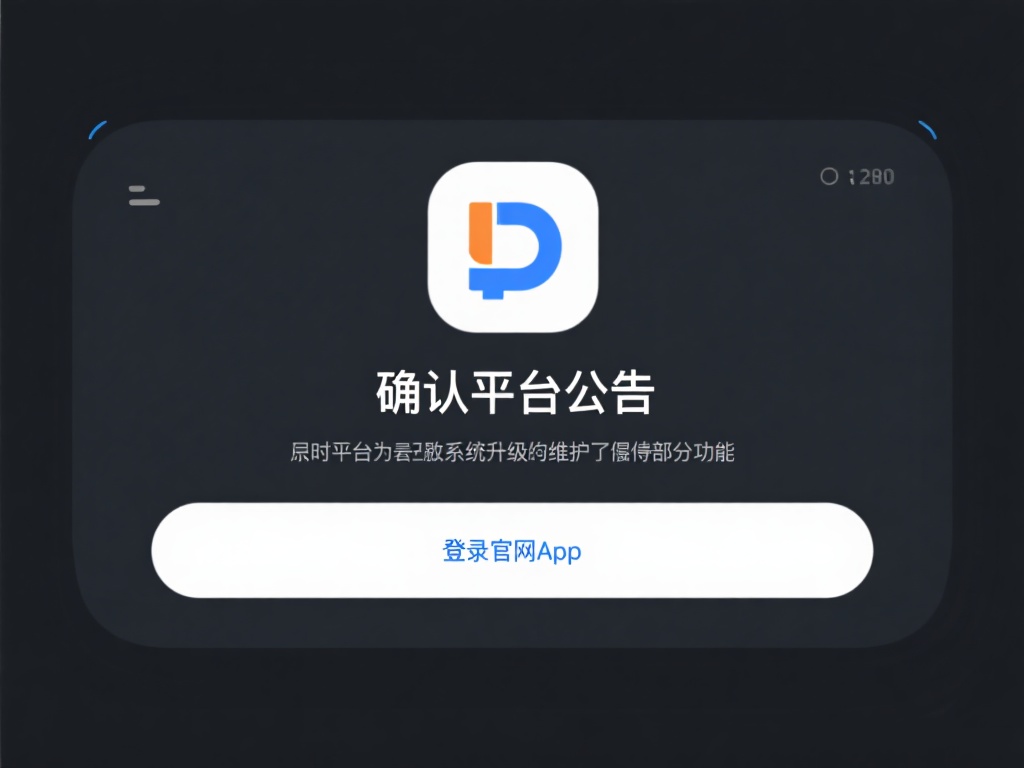确认平台公告：有时平台会因系统升级或维护而暂停部分
